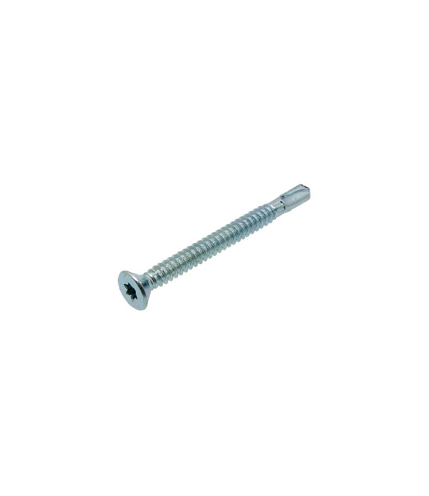Vis auto-perçeuse Tête fraisée empreinte étoilée - 6.3 x 80 mm - Lot de 100 Vis auto-perçeuse Tête fraisée empreinte étoilée - 6.3 x 80 mm - Lot de 100