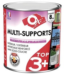 Peinture multi-supports - TOP 3 - Jaune sécurité - 500 ml - Satin - OXI