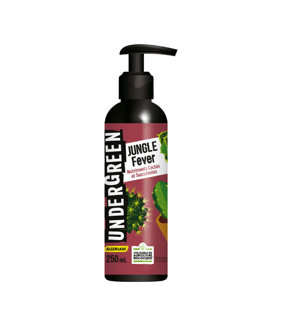 Nutriments Cactus et Succulentes - Jungle Fever - 250 ml - UNDERGREEN