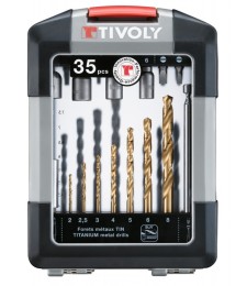 Mallette de forêts et embouts SLR - 35 pièces - TIVOLY
