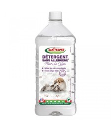 Détergent sols sans allergène - Fleur de coton - 1 L - SANITERPEN