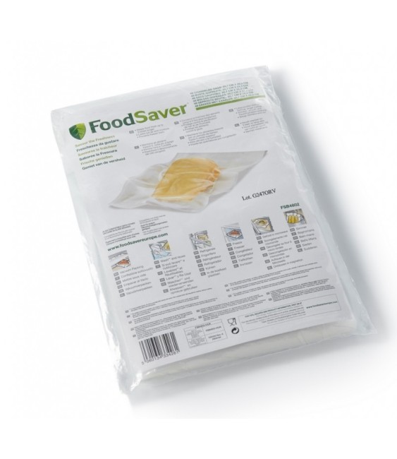 48 sacs petite capacité pour machine à faire le vide - FSB4802 - 0.94 L - FOOD SAVER