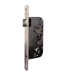 Serrure de sûreté à larder T4137 - Inox - Axe 50 mm - Noir - TESA ASSA BLOY