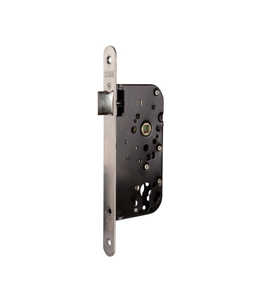 Serrure de sûreté à larder T4137 - Inox - Axe 50 mm - Noir - TESA ASSA BLOY Serrure de sûreté à larder T4137 - Inox - Axe 50 mm - Noir - TESA ASSA BLOY