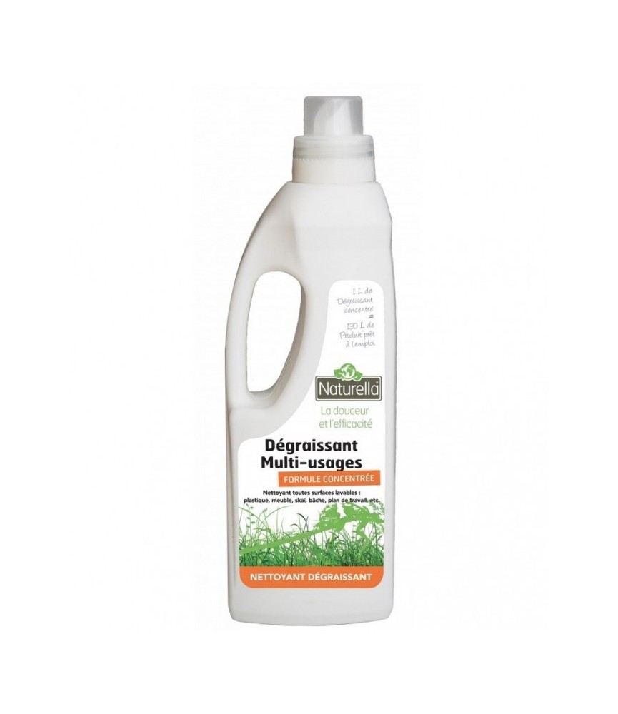 Dégraissant multi-usages - Concentrée - 1 L - NATURELLA Dégraissant multi-usages - Concentrée - 1 L - NATURELLA