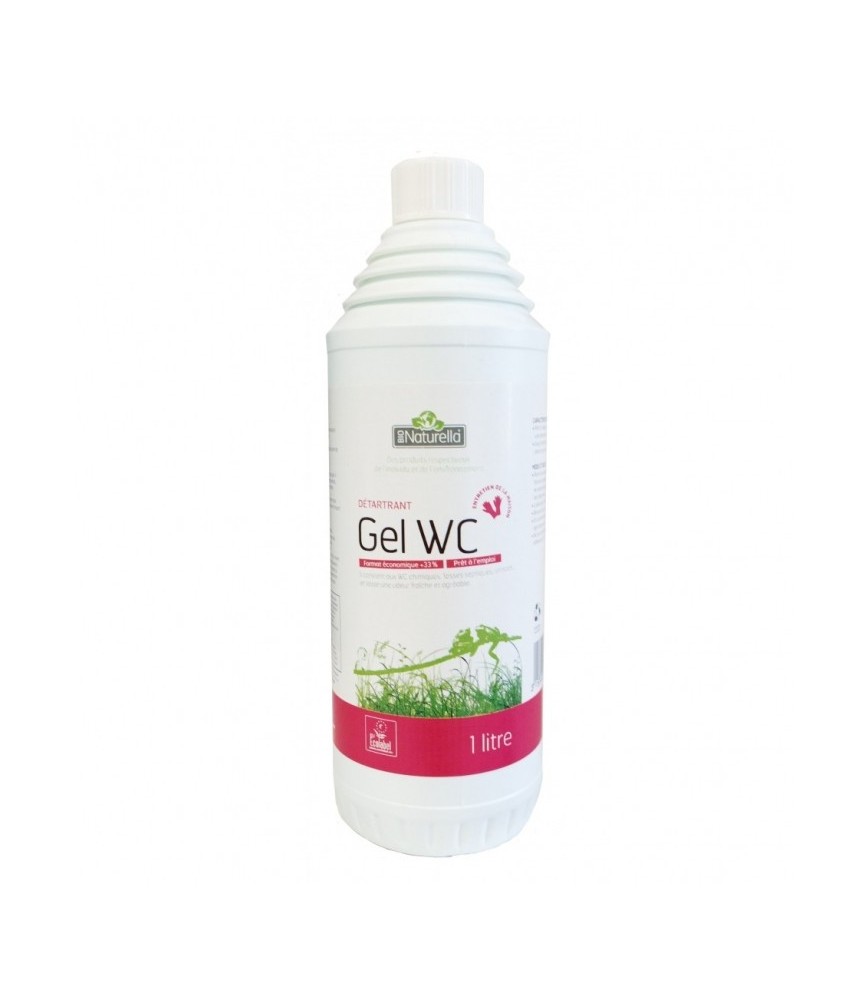 Gel WC Ecolabel - Anti-calcaire - 1 L - NATURELLA Gel WC Ecolabel - Anti-calcaire - 1 L - NATURELLA