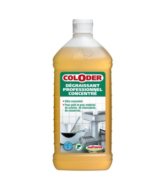 Dégraissant Professionnel Concentré - 1L - Coloder - SANITERPEN