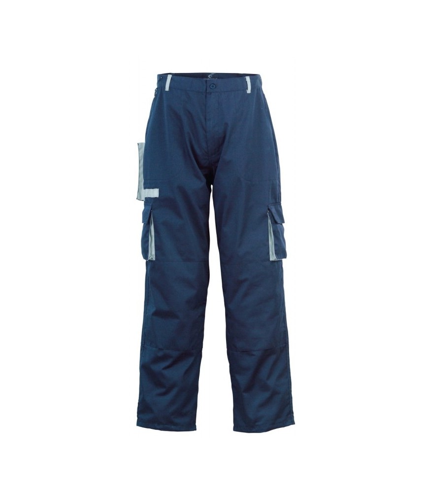 Pantalon de travail bi-colore - Navy - Taille S - COVERGUARD