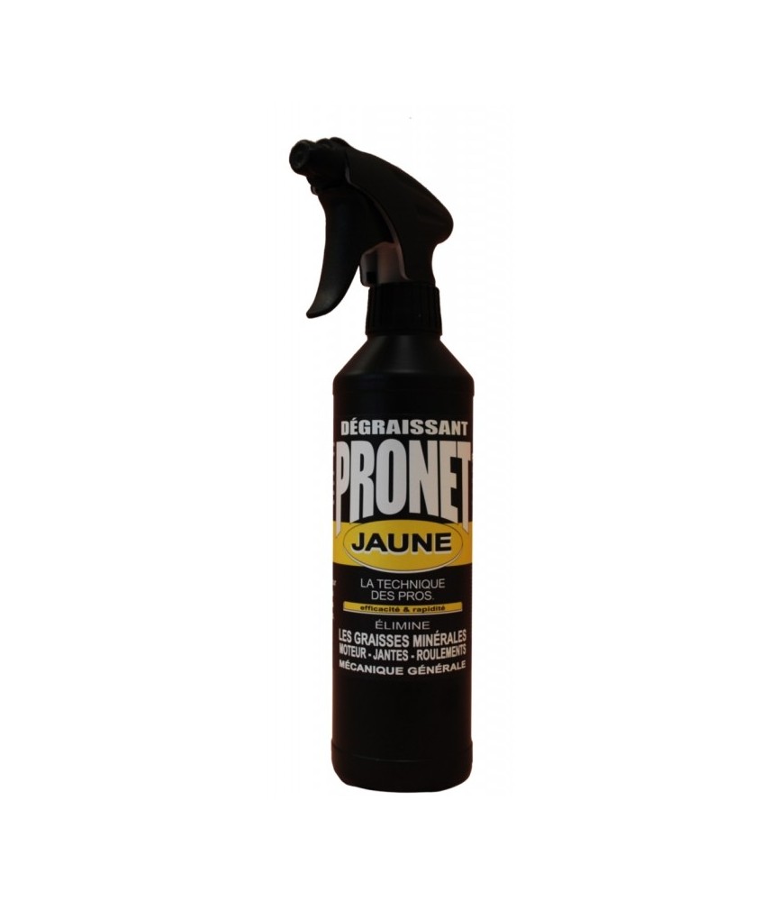Dégraissant mécanique - Jaune - 500 ml - PRONET Dégraissant mécanique - Jaune - 500 ml - PRONET