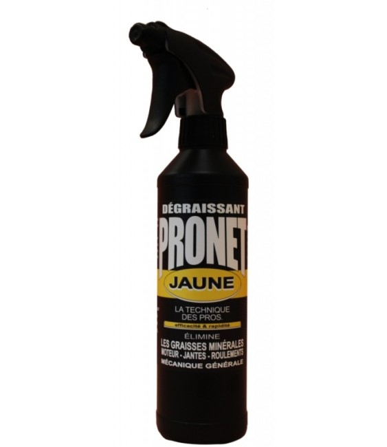 Dégraissant mécanique - Jaune - 500 ml - PRONET