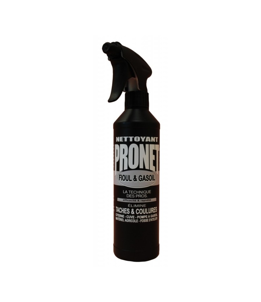 Nettoyant tâches de fioul et gasoil - 500 ml - PRONET