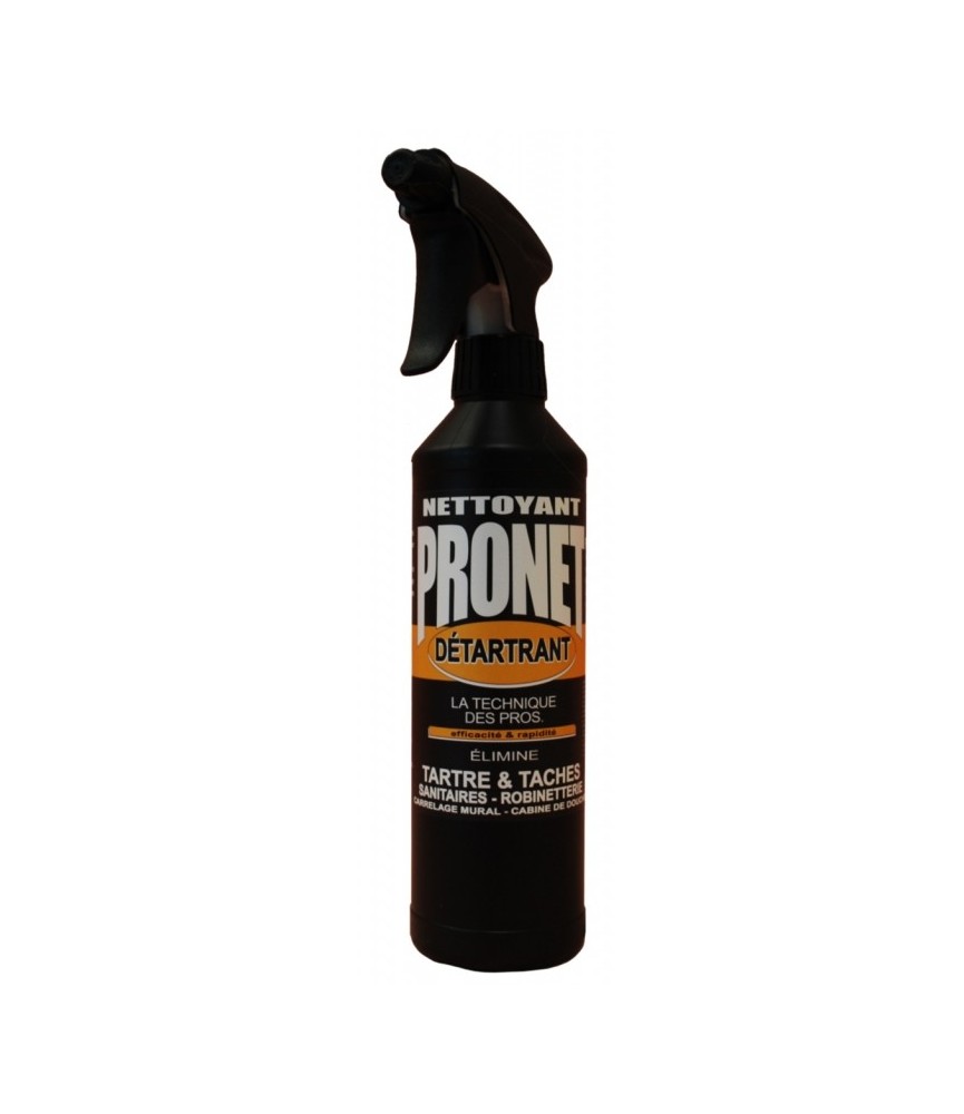 Détartrant sanitaire - Salle de bain - 500 ml - PRONET Détartrant sanitaire - Salle de bain - 500 ml - PRONET
