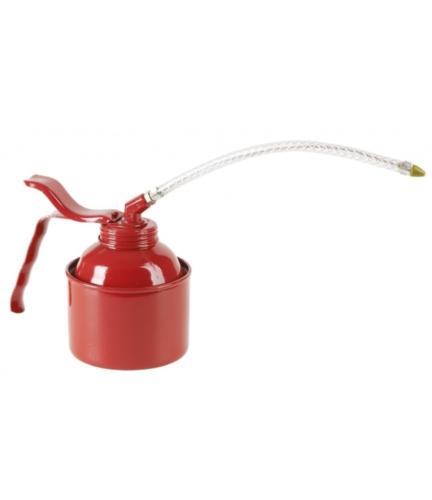 Burette standard en métal - Bec flexible - Rouge - 350 ml - PRESSOL Burette standard en métal - Bec flexible - Rouge - 350 ml - PRESSOL