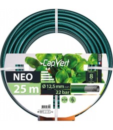 Tuyau d'arrosage Neo 3 couches - 12.5 x 25 M - CAP VERT