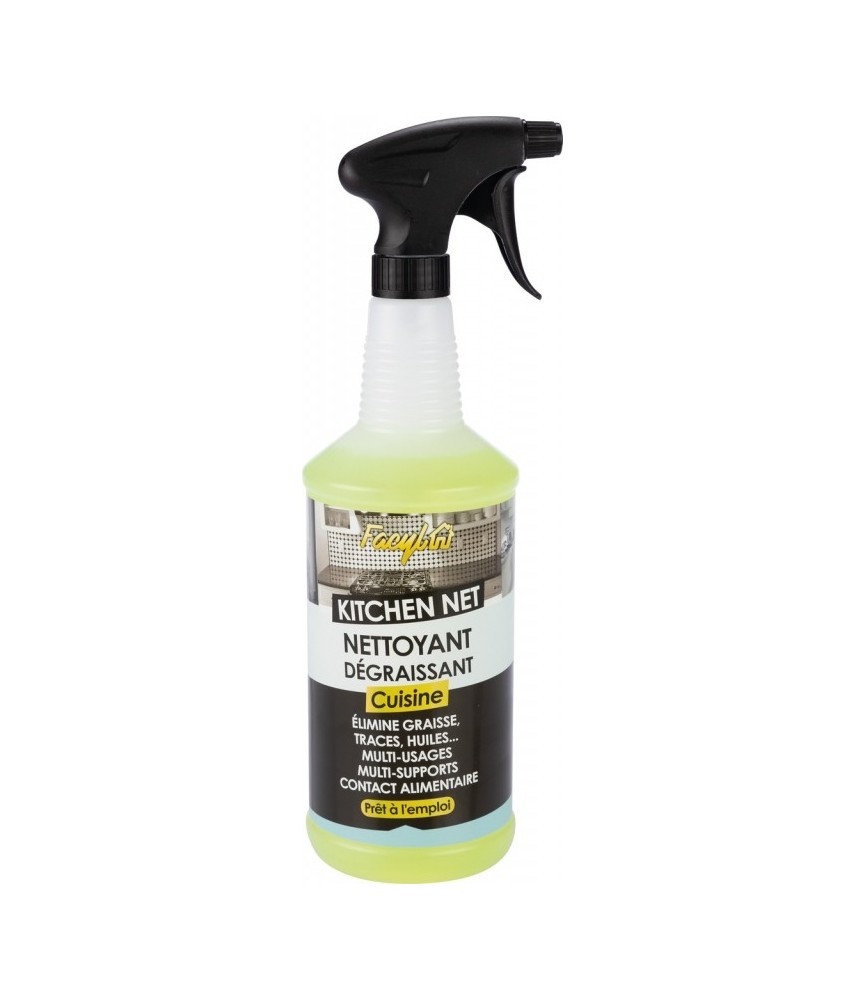 Nettoyant dégraissant cuisine - Kitchen Net - 750 ml - FACYL Nettoyant dégraissant cuisine - Kitchen Net - 750 ml - FACYL