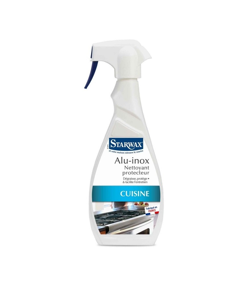 Nettoyant protecteur Alu-inox - 500 ml - STARWAX Nettoyant protecteur Alu-inox - 500 ml - STARWAX