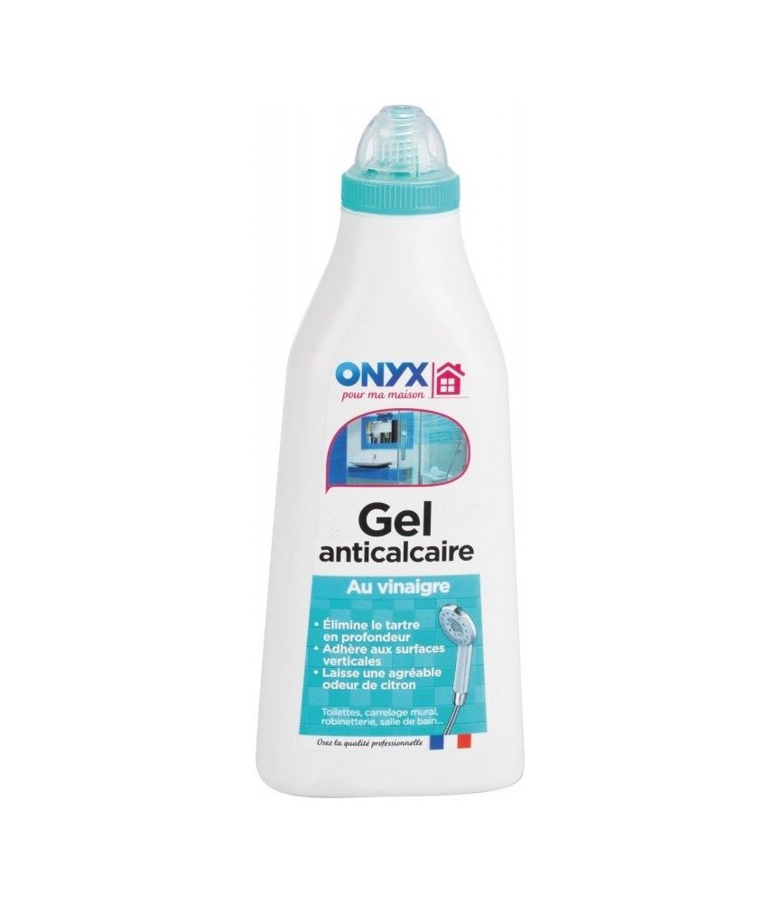Gel anti-calcaire au vinaigre - Citron - 500 ml - ONYX