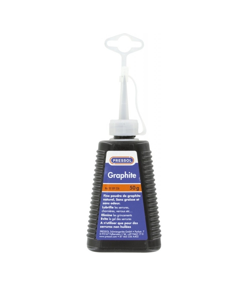 Graphite fin en poudre avec applicateur - 50 grs - PRESSOL Graphite fin en poudre avec applicateur - 50 grs - PRESSOL