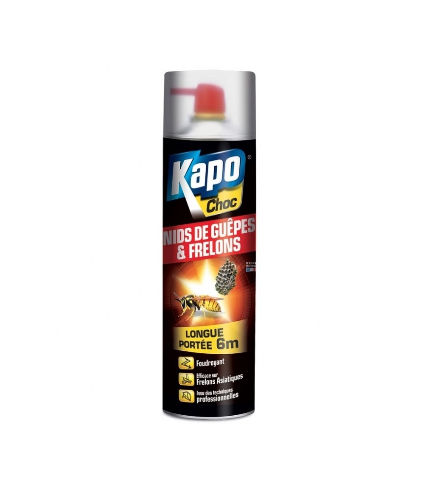 Aérosol Longue Portée Spécial Nids de Guêpes - KAPO Aérosol Longue Portée Spécial Nids de Guêpes - KAPO