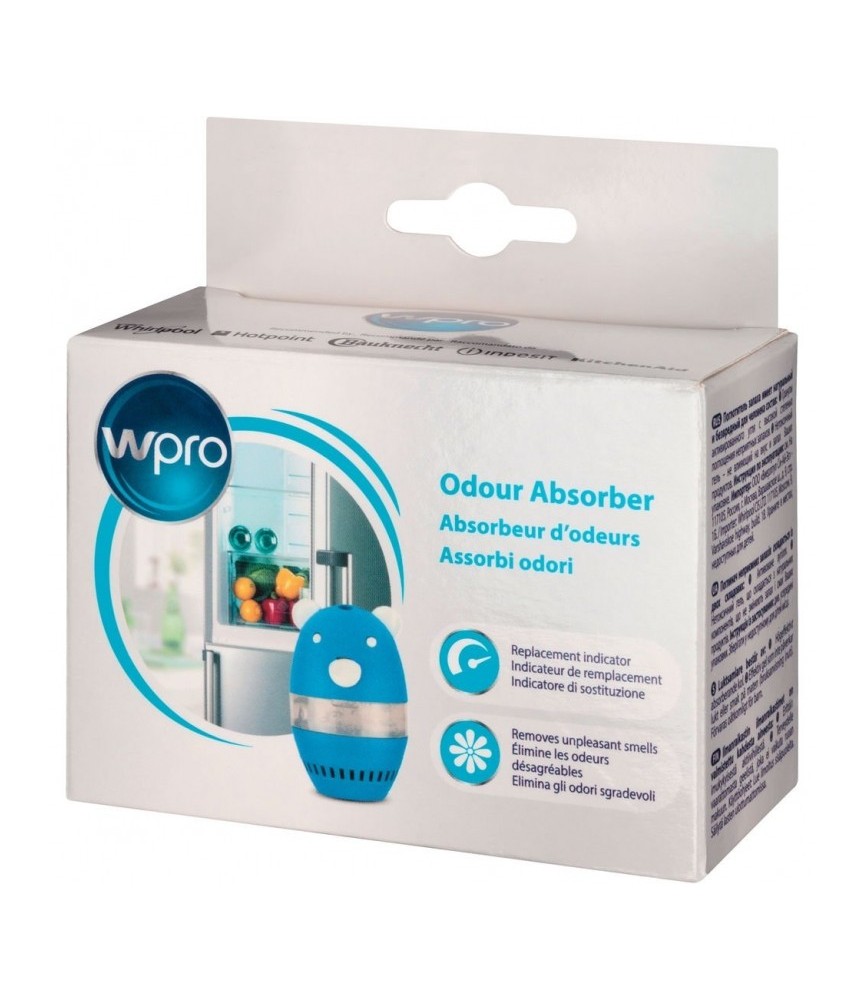 Absorbeur d'odeur pour réfrigirateur - Indicateur de remplacement - WPRO Absorbeur d'odeur pour réfrigirateur - Indicateur de remplacement - WPRO