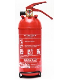 Extincteur 1kg à poudre polyvalente abc - KIDDE