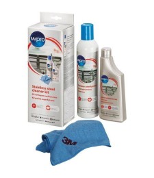 Kit de nettoyage pour surfaces en Inox - WPRO