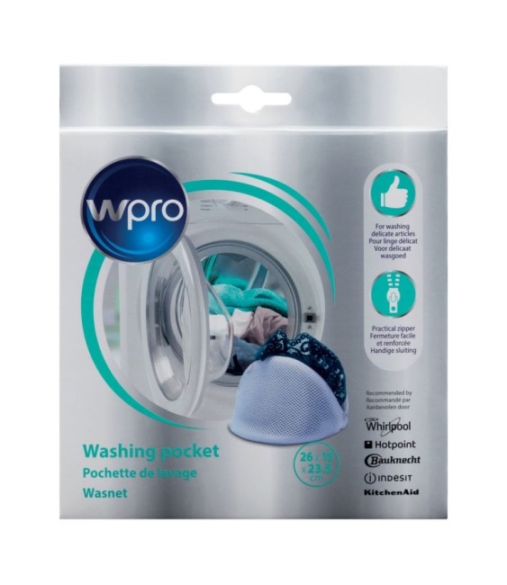 Pochette de lavage pour linge délicat - 26 cm - WPRO