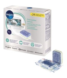 Tablettes professionnelles nettoyantes pour lave-vaisselle - 24 tablettes - WPRO