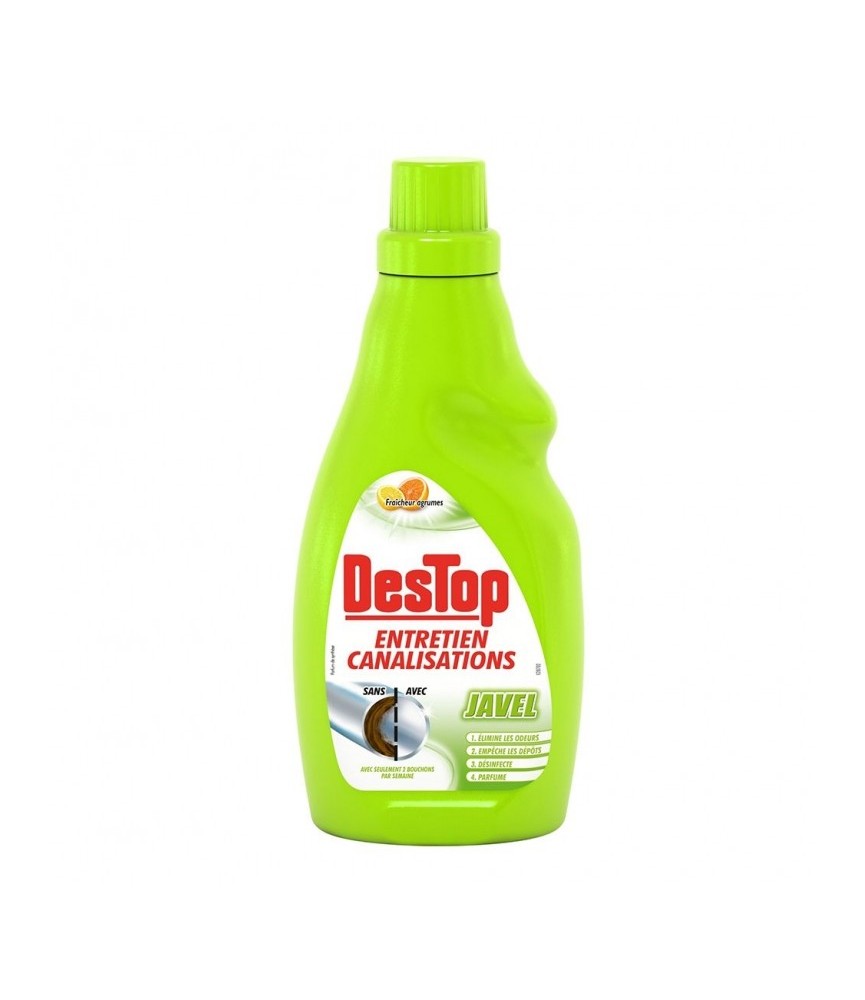Entretien Canalisation Javel - 750 ml - DESTOP
