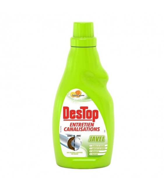 Entretien Canalisation Javel - 750 ml - DESTOP