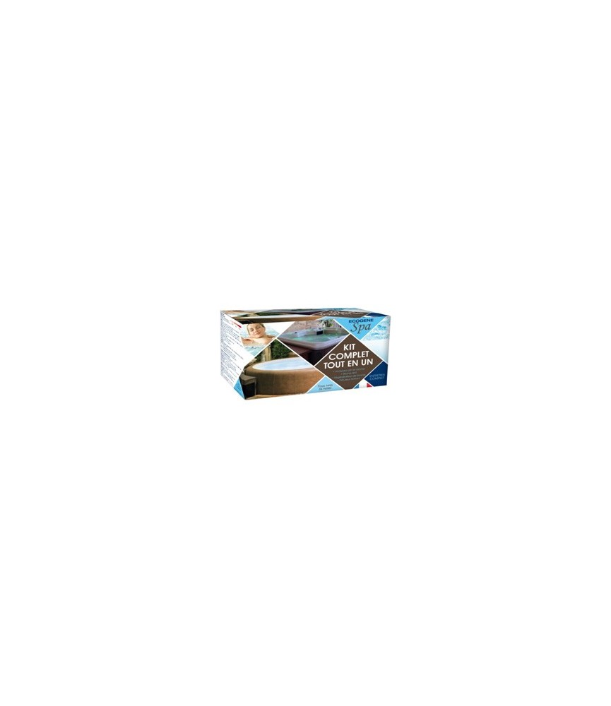 Kit d'entretien complet pour spa - Tout en Un - ECOGENE Kit d'entretien complet pour spa - Tout en Un - ECOGENE