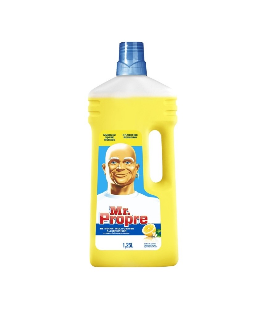 nettoyant liquide multi-usages - Citrons d'été - 1.3 L - MR PROPRE nettoyant liquide multi-usages - Citrons d'été - 1.3 L - MR PROPRE