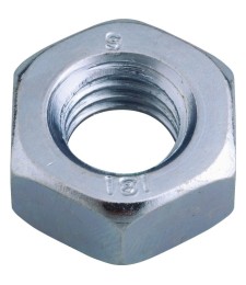 Écrou hexagonal - Classe 8 - Acier zingué - 20 mm - Boîte de 25 - VISWOOD