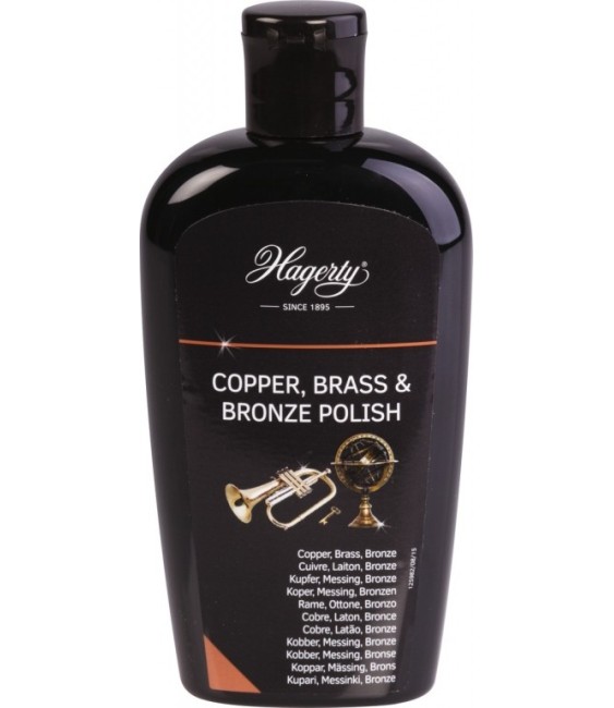 Lotion pour cuivre, laiton et bronze - Copper, Brass & Bronze Polish - 250 ml - HAGERTY
