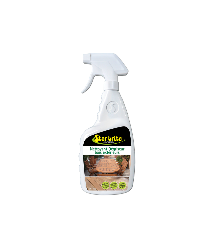 Nettoyant dégriseur Bois extérieurs - 500 ml - STAR BRITE