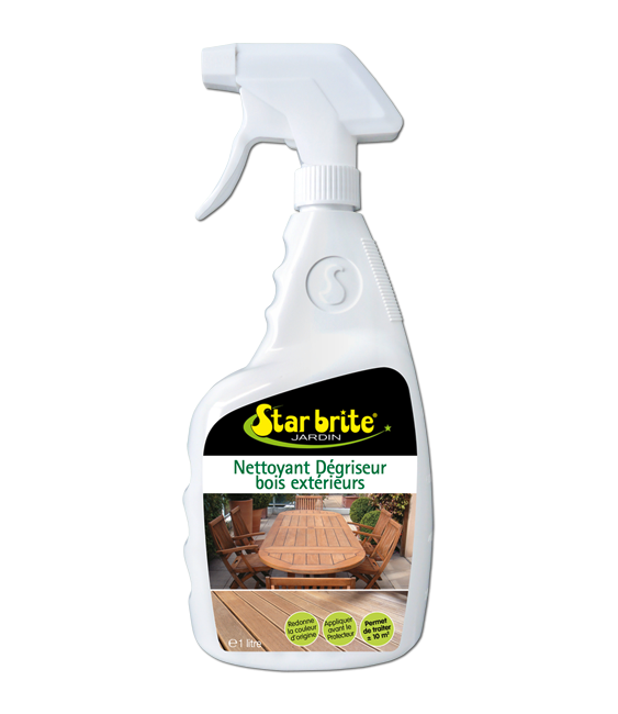 Nettoyant dégriseur Bois extérieurs - 500 ml - STAR BRITE