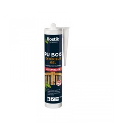Colle polyuréthane gel - Hautes performances - PU Bois - 310 ml - BOSTIK