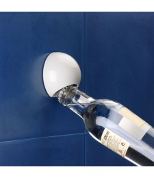 Décapsuleur mural à fixer - Blanc - INOFIX