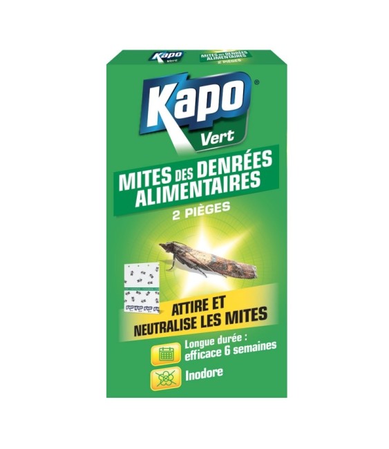 2 pièges à mites - Mites des denrées alimentaires - 6 semaines - KAPO