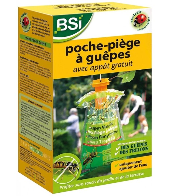 Poche-piège à guêpes avec appâts - BSI