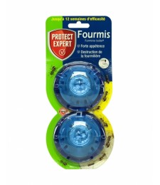 Anti-fourmis - 2 boîtes d'appâts - PROTECT EXPERT
