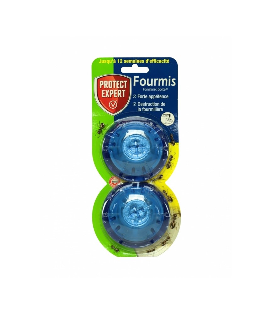 Anti-fourmis - 2 boîtes d'appâts - PROTECT EXPERT