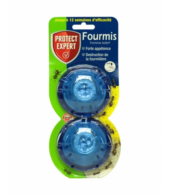 Anti-fourmis - 2 boîtes d'appâts - PROTECT EXPERT