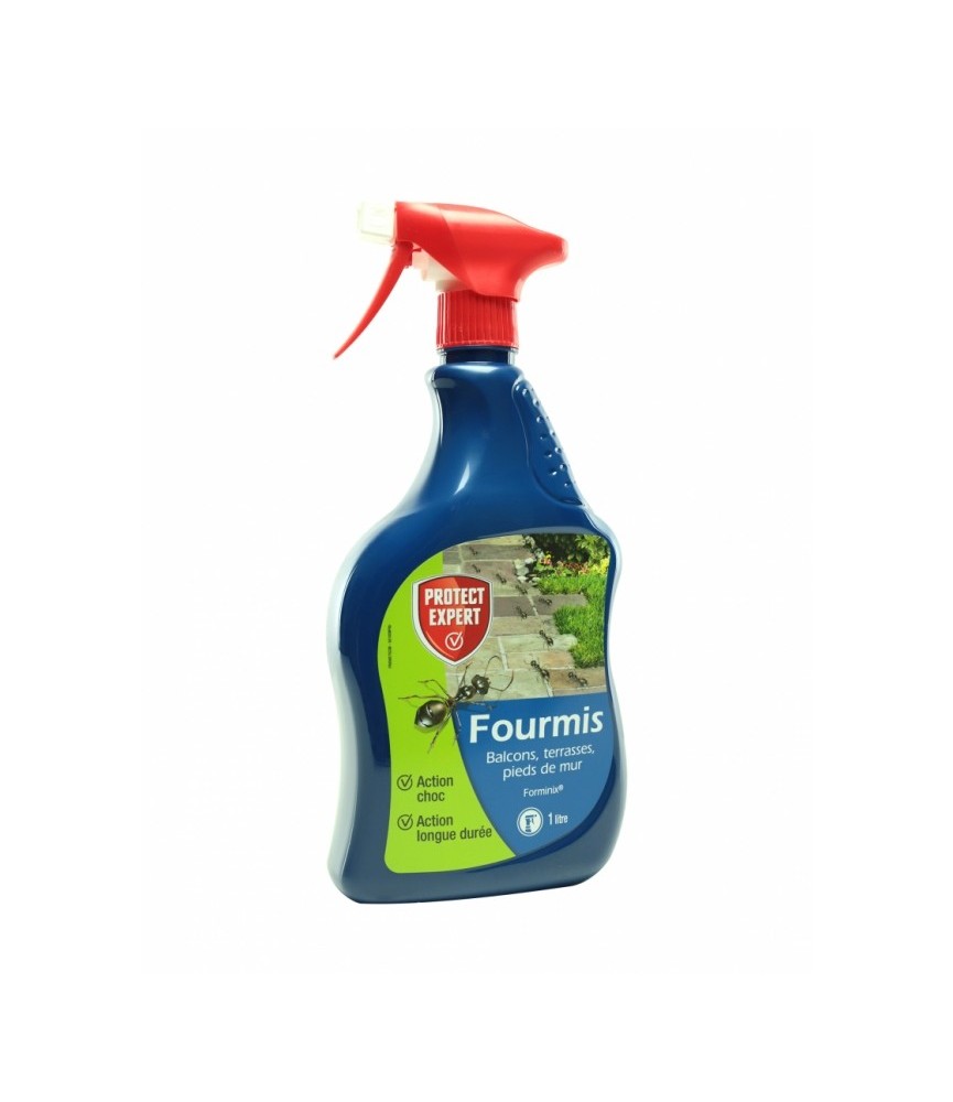 Anti-fourmis en spray - Prêt à l'emploi - 1 L - PROTECT EXPERT Anti-fourmis en spray - Prêt à l'emploi - 1 L - PROTECT EXPERT