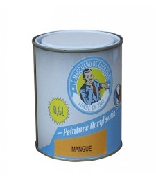 Peinture acrylique - Murs et plafonds - Satin - Mangue - 0.5 L - ONIP