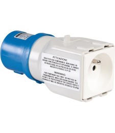 Adaptateur de prise mobile - Prise industrielle vers prise domestique - GEWISS