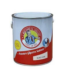 Peinture Glycéro - Bois / Métal - Satinée - Blanc Ivoire - 2.5 L - ONIP
