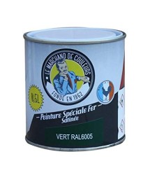 Peinture Spécial Fer - Satinée - Vert mousse - 0.5 L - ONIP
