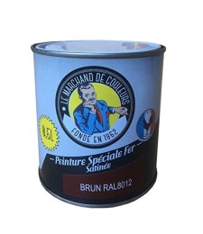 Peinture Spécial Fer - Satinée - Brun - 0.5 L - ONIP