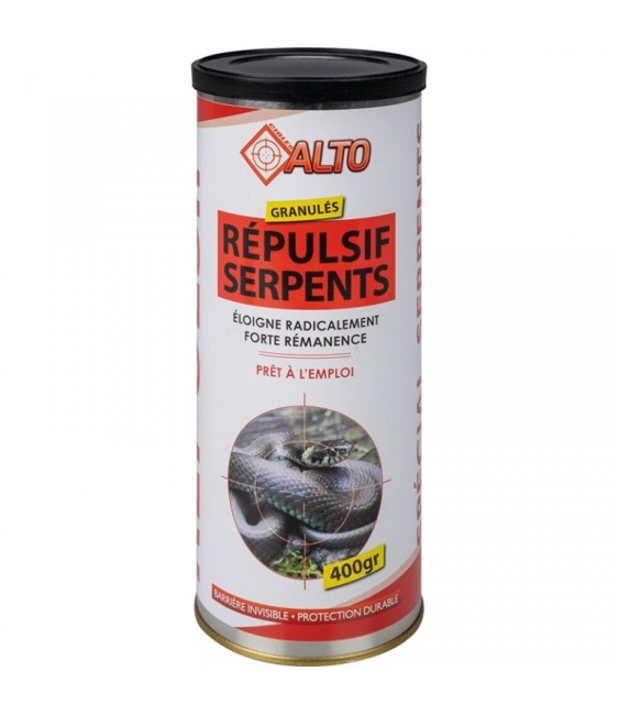 Répulsif spécial serpents - Granulés - 400 Grs - ALTO